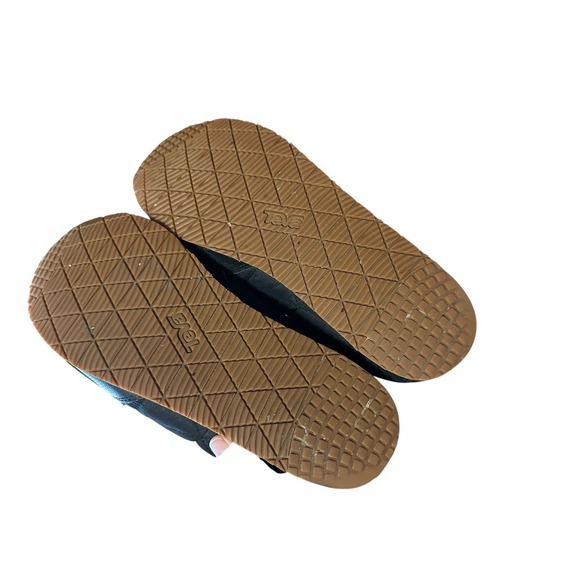 Teva Womens ReEmber Black Quilted Slip On Camp Moccasin Shoes Size 12 - Picture 8 of 8